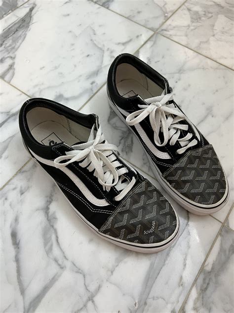 goyard vans collab|Vans Custom Goyard Vans .